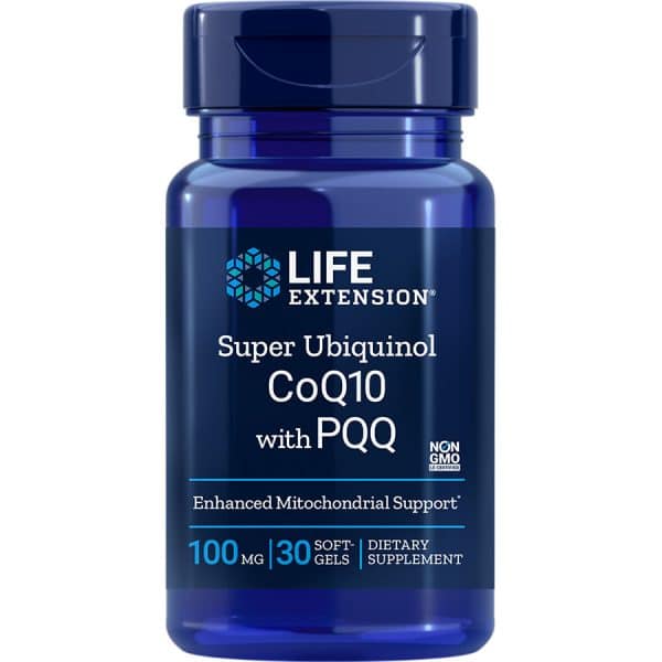 Life Extension® Super Ubiquinol CoQ10 with PQ 100mg product image
