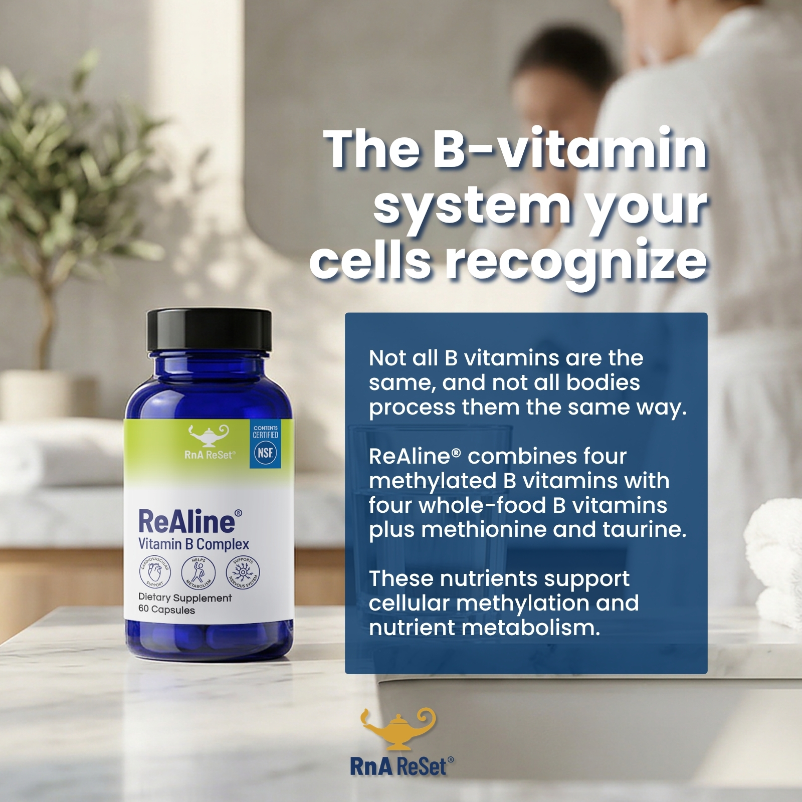 Dr Carolyn Dean's ReAline™ Methylated Vitamin B Complex - Image 6