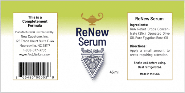 Dr Carolyn Dean's ReNew™ Serum (45 ml) Label