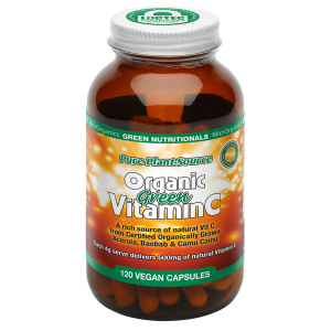 Green Nutritionals Organic Green Vitamin C (120 capsules)