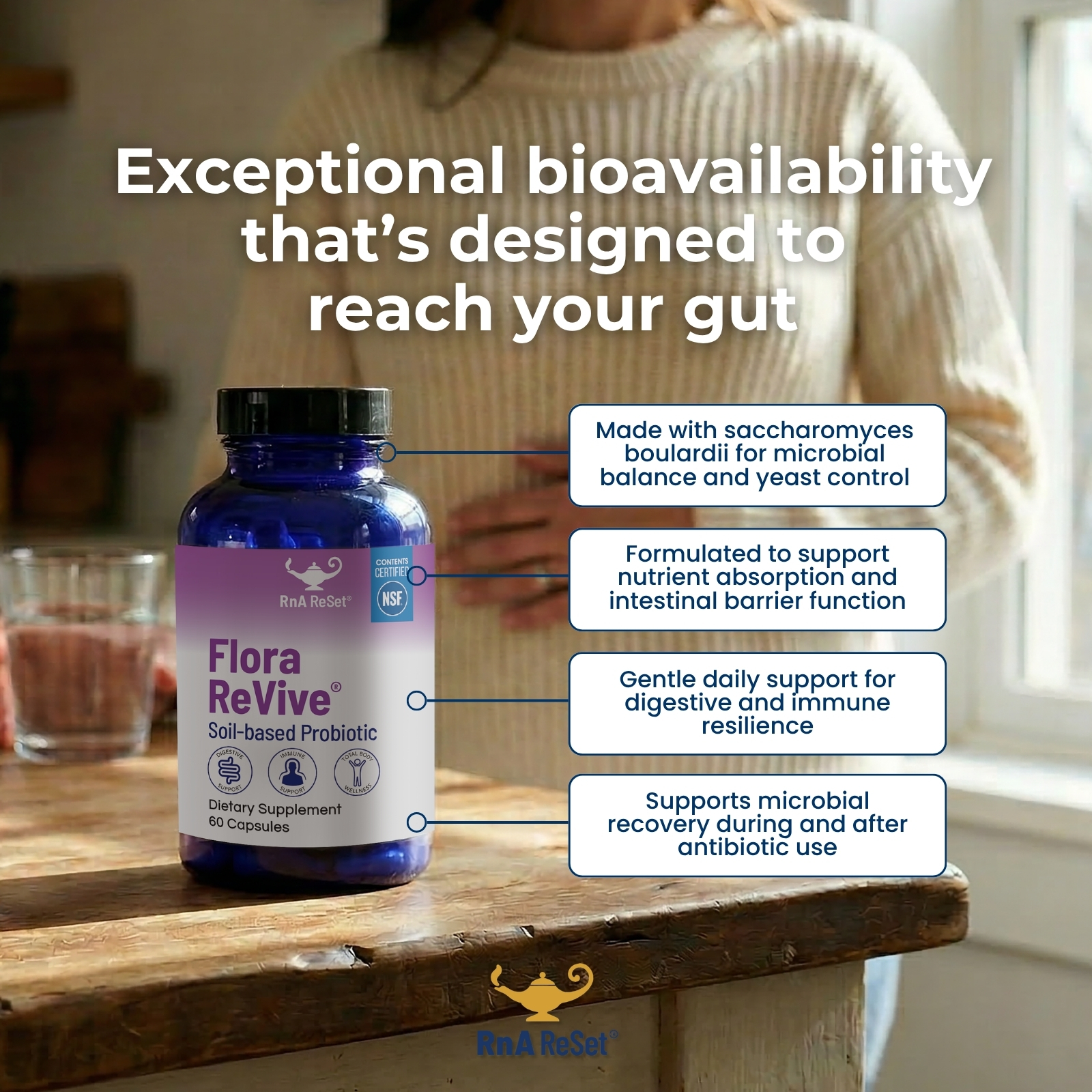 Dr Carolyn Dean's Flora Revive™ (60 capsules) - Image 4