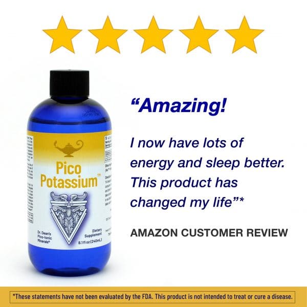 pico potassium - amazon customer review